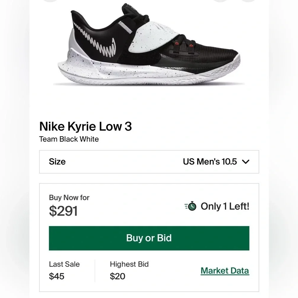 NIKE Men’s Kyrie Low 3 Shoes